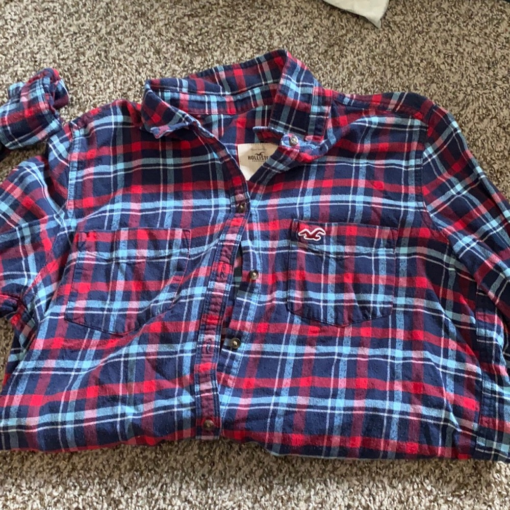 Hol lister Plaid Button Up